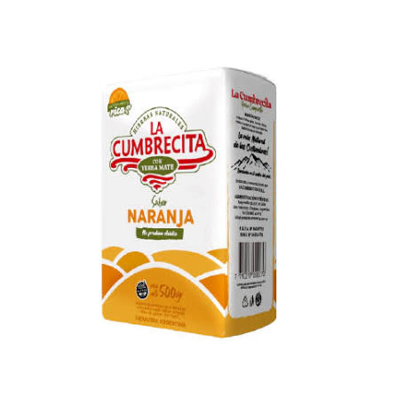 YERBA LA CUMBRECITA NARANJA 500G